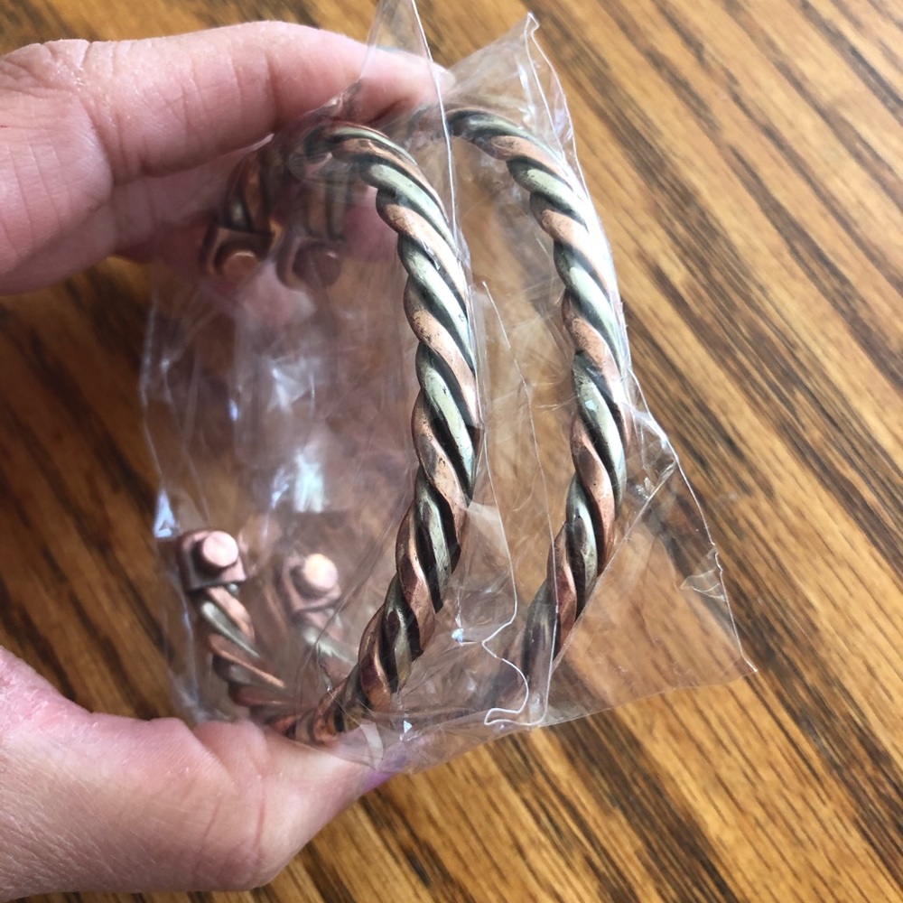 2 x Copper Bracelet MEN WOMEN